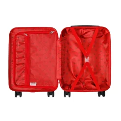 Outlet Naruto Negro Maleta de Cabina ABS 4 Ruedas Clouds