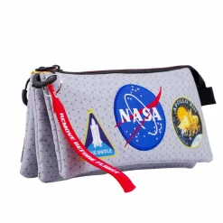 Online NASA Gris Estuche Portatodo Triple HS Houston