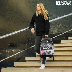 Discount NASA Negro Mochila HS FAN 2.0 Astronaut