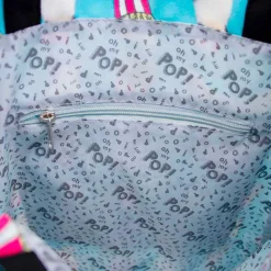 Fashion Oh My Pop! Turquesa Bolsa de la Compra Shopping Angry Cat