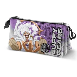Clearance One Piece Lila Estuche Portatodo Triple Luffy Gear 5