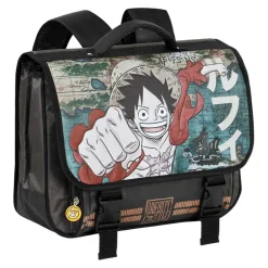 Clearance One Piece Marrón Mochila Cartable 2.0 Map