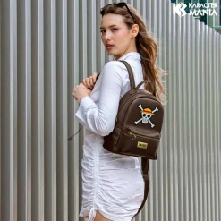 Clearance One Piece Marrón Mochila Heady Skull