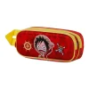 Fashion One Piece Rojo Estuche Portatodo Doble 3D Luffy