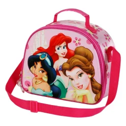 Sale Princesas Disney Rosa Bolsa Portamerienda 3D Palace