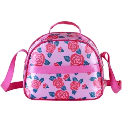 New Princesas Disney Rosa Bolsa Portamerienda 3D Flowers