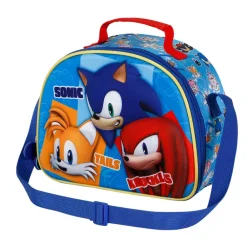 Sale Sonic Azul Bolsa Portamerienda 3D Trio