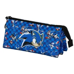 Online Sonic Azul Estuche Portatodo Triple Action