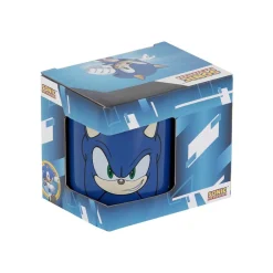 Fashion Sonic Azul Taza Face