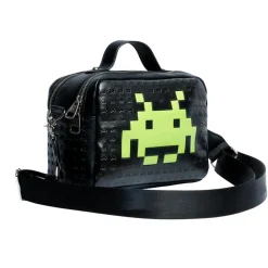Fashion Space Invaders Negro Bolso Bandolera Cake Alien