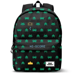 Clearance Space Invaders Negro Mochila ECO 2.0 Army