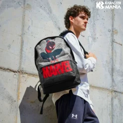 Fashion Spiderman Gris Mochila HS FAN 2.2 Spin