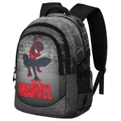 Outlet Spiderman Gris Mochila Running PLUS Spin